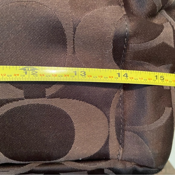 Coach Brown Diaper Bag Overnight Bag - Picture 10 of 14